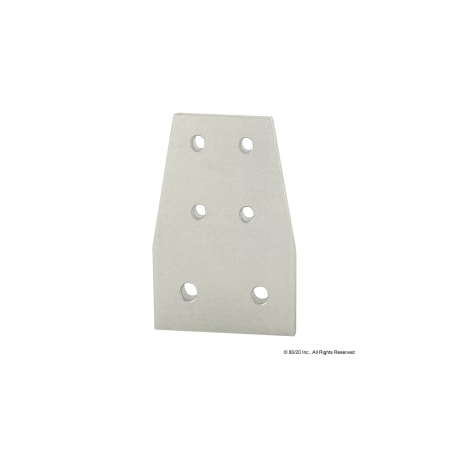 JoiningStrip, Aluminum, Silver, 4in, 1/4in MPN:4519