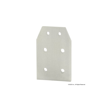TransitionStrip, Alum, Silver, 4in, 1/4in MPN:4520