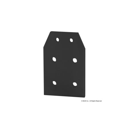 TransitionStrip, Aluminum, Black, 4in, 1/4in MPN:4520-BLACK