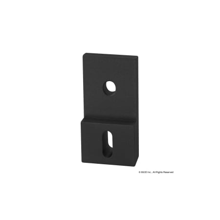 Trans Ctr Slotted Strip 2 Hole 10 To 15S MPN:4522-BLACK