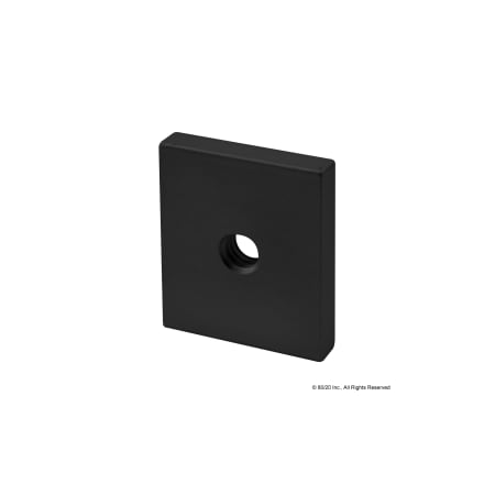 Black M8 X 1.25 Anti-Rotation Plate MPN:4626-BLACK