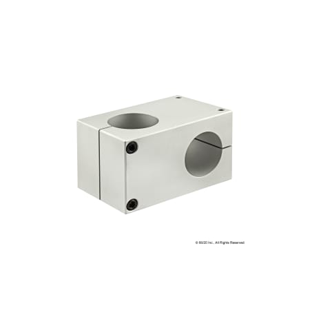 CrossClamp, Aluminum, Silver, 31/4in, 31/4in MPN:5675