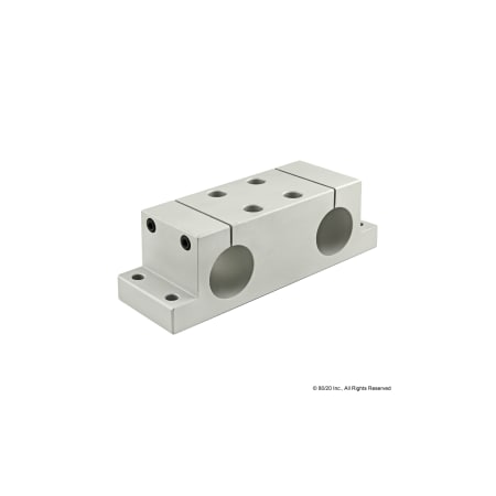 Dbl Shaft Mtg Block 1.5