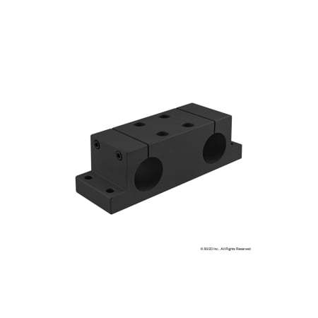 Dbl Shaft Mounting Block, 1.5