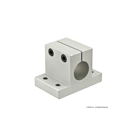 DblHorizontalBase, Alum, Slvr, 21/8in, 2in MPN:5910