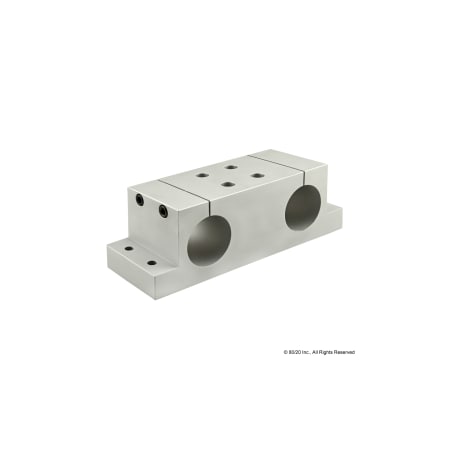 Diameter Double Shaft Mounting Block 2