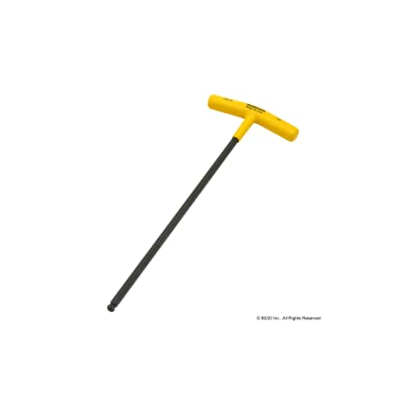 T Handle Ball End Hex Wrench - 1/4