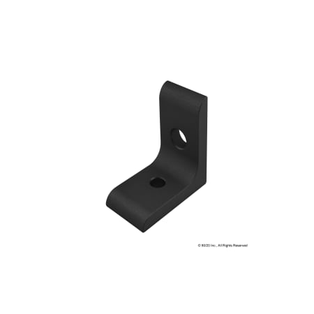 InsideCornerBracket, Alum, Blk, 40mm, 40mm MPN:65-4503-BLACK