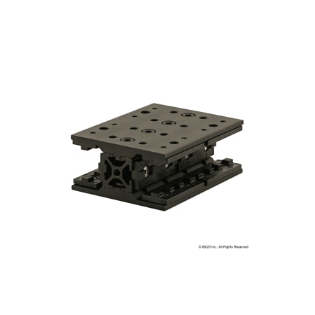 Blk 10S Long Double Unibearing Assembly MPN:6736-BLACK