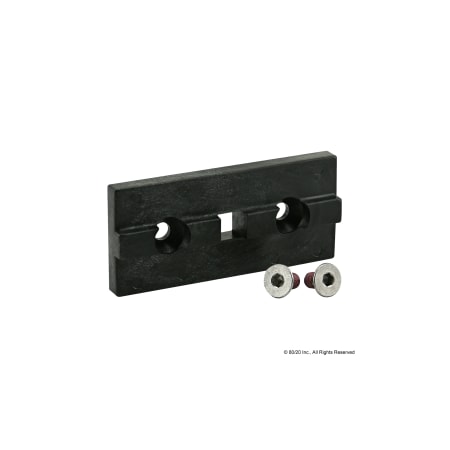 UnibearingPad, UHMWPE, Black, 11/4in, 1/4in MPN:6817