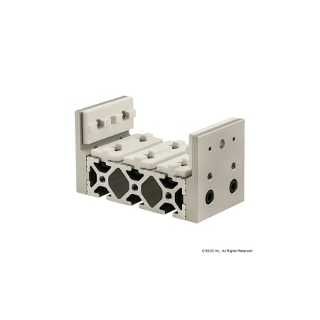 SingleAssembly, Alum, Slvr, 31/8in, 533/64in MPN:6872