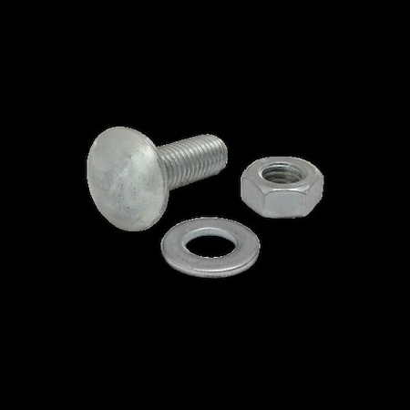 Econ T-Slot Stud, M8X25mm W/Hex Nut-Wash MPN:75-3501