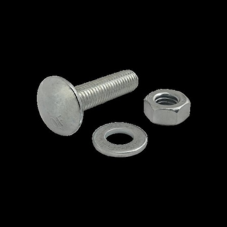 Econ T-Slot Stud, M8X35mm W/Hex Nut-Wash MPN:75-3503