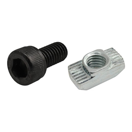 T-SlotFramingSystemFastener, Zinc-Plated MPN:75-3598