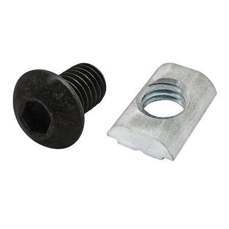 T-SlotFramingSystemFastener, Zinc-Plated MPN:75-3615