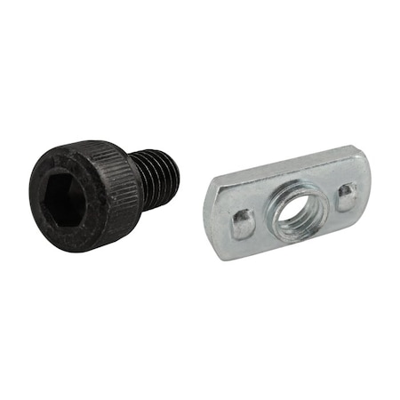 T-SlotFramingSystemFastener, Zinc-Plated MPN:75-3620
