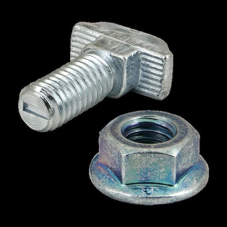 Drop In T-Stud, Steel, Zinc-Plated MPN:75-3632