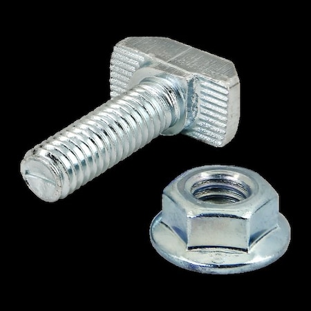 Drop In T-Stud, Steel, Zinc-Plated MPN:75-3633