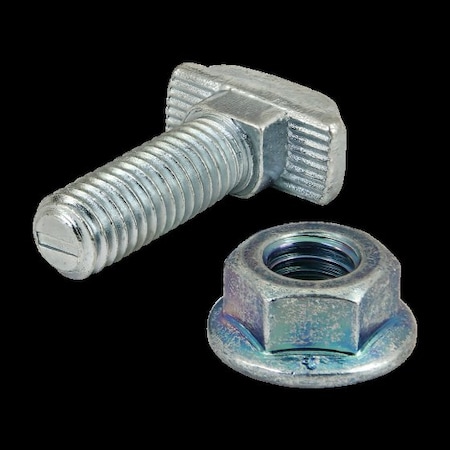 Drop In T-Stud, Steel, Zinc-Plated MPN:75-3635
