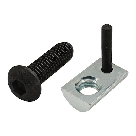 T-SlotFramingSystemFastener, Zinc-Plated MPN:75-3640