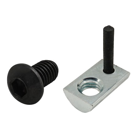 T-SlotFramingSystemFastener, Zinc-Plated MPN:75-3641