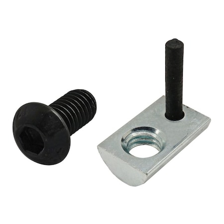 T-SlotFramingSystemFastener, Zinc-Plated MPN:75-3642