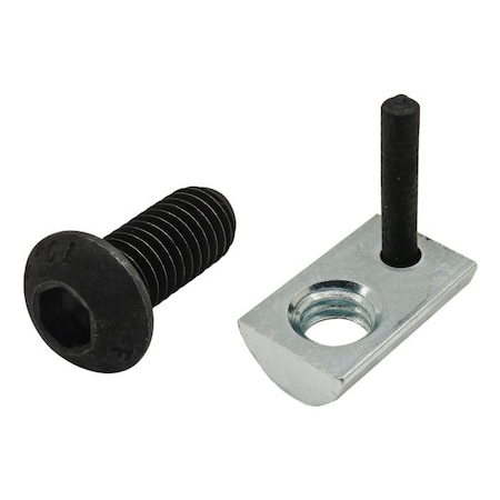 T-SlotFramingSystemFastener, Zinc-Plated MPN:75-3643