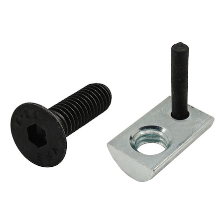 T-SlotFramingSystemFastener, Zinc-Plated MPN:75-3644