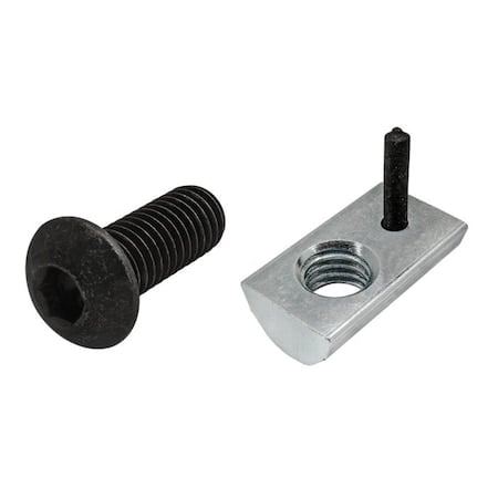 T-SlotFramingSystemFastener, Zinc-Plated MPN:75-3648