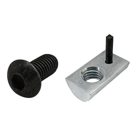 T-SlotFramingSystemFastener, Zinc-Plated MPN:75-3650