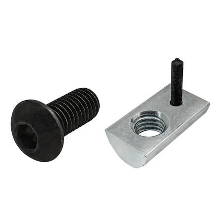 T-SlotFramingSystemFastener, Zinc-Plated MPN:75-3651