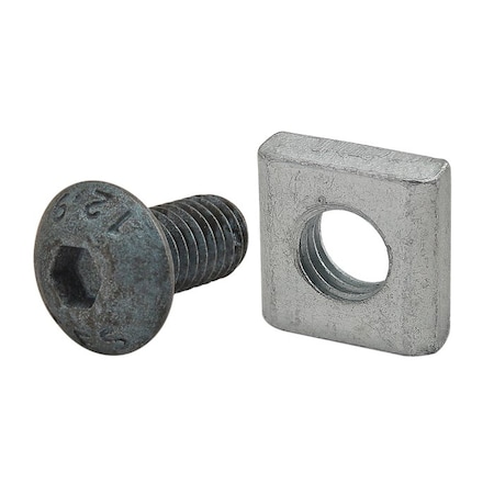 T-SlotFramingSystemFastener, Zinc-Plated MPN:75-3656