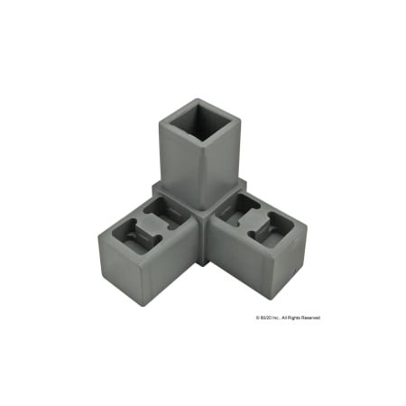 Corner, 3 Way - Gray MPN:9150