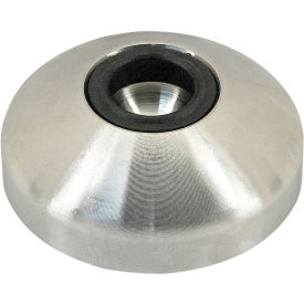 80/20® Fractional Metric Series Base For Swivel Feet D50 w/ Anti-Slip Plate Stainless Steel 12176