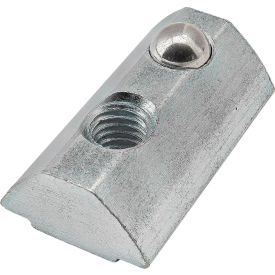 80/20® 15 & 40 Series M5 Self Aligning Roll in T Nut with Ball Spring Zinc Finish 13028