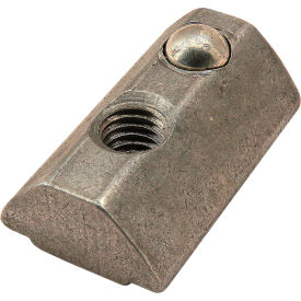 80/20® 15 & 40 Series M5 Self Aligning Roll in T Nut with Ball Spring Stainless Steel Finish 13029