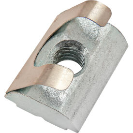 80/20® 15 30 & 40 Series M5 Short Self Aligning Roll in T Nut with Spring Leaf 13091