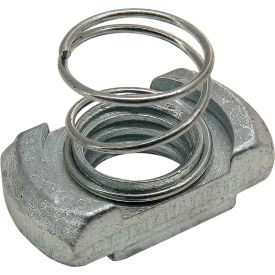 80/20® 45 Series M8 Spring Nut Slot 10 Steel Bright 13109