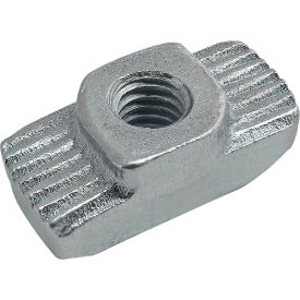 80/20® 30 Series Hammer Nut M4 Boss Height 1.5mm Slot 8 Zinc Plate Bright 13113