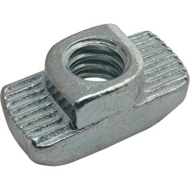 80/20® 45 Series Hammer Nut 1/4 Unc Boss Height 3.0mm Slot 10 Zinc Bright 13120