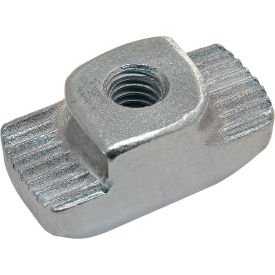 80/20® 45 Series Hammer Nut M4 Boss Height 3.0mm Slot 10 Zinc Plate Bright 13123