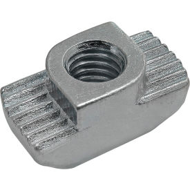 80/20® 45 Series M6 Hammer Nut Boss Height 3.0mm Clear Slot 10 Zinc Plate Bright 13129