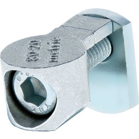 80/20® 30 Series Universal Connector Die-Cast-Zinc Slot 8 Incl. Set Bright 13186