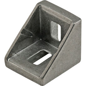 80/20® 20 Series 2 Hole Slotted Inside Corner Bracket with Dual Support 14060