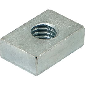 80/20® 45 Series Threaded Plate Clear Bright Zinc Finish 14125
