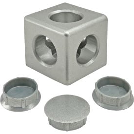 80/20® 45 Series 3 Way - Light Squared Corner Connector 14175