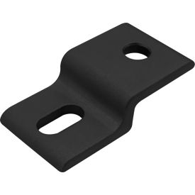 80/20® 20 Series Single Arm Narrow Mesh Retainer 20mm Aluminum Black 20-2490-BLACK