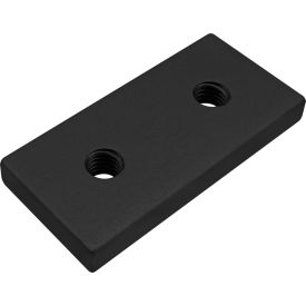 80/20® 20 Series Wide Backing Plate 40mm Aluminum Black 20-2495-BLACK