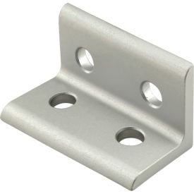 80/20® 20 Series 4 Hole Wide Inside Corner Bracket Clear 20-4113