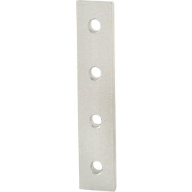 80/20® 20 Series 4 Hole Straight Flat Plate Clear 20-4117